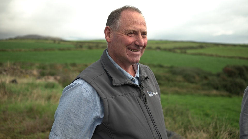 Dingle Dairy Farmer & Project participant Dinny Galvin