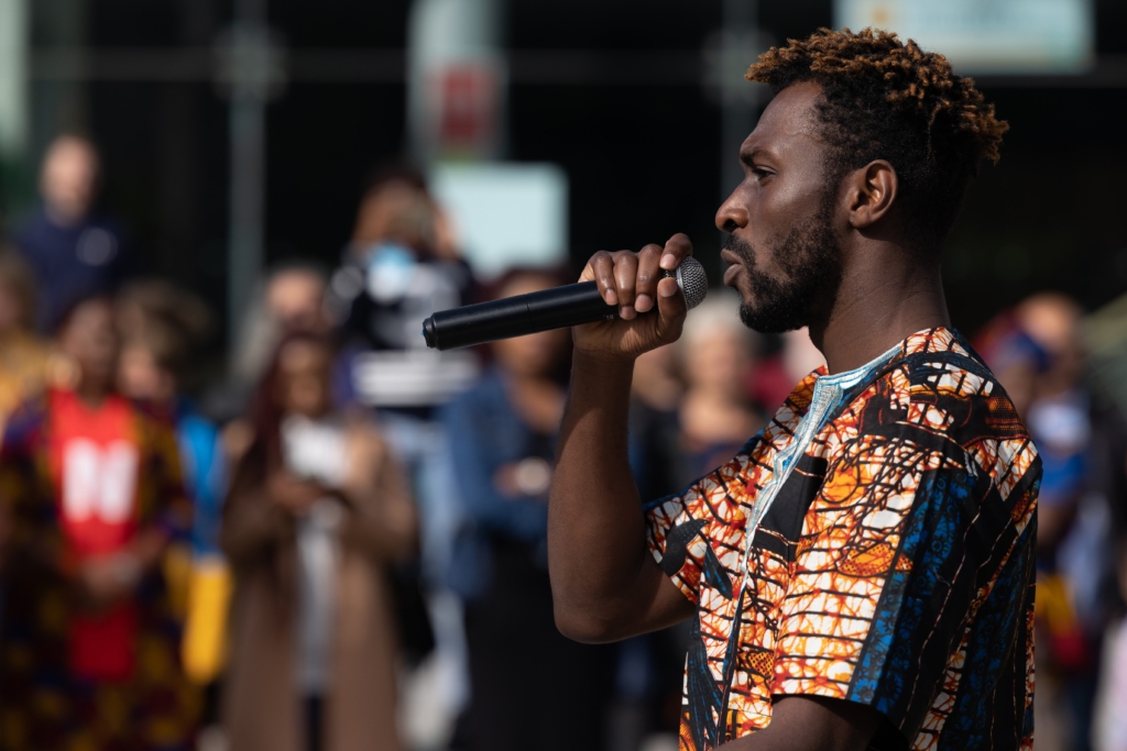 Cork Migrant Centre Mentor, MC Olympio