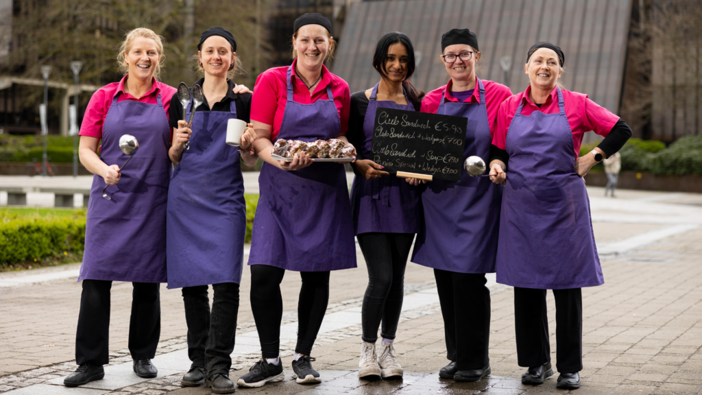 Pink Ladies Catering Team at UL