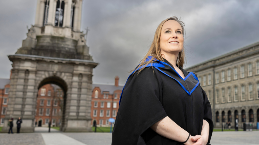 Lorraine Norton, Master of Ceremonies for Conferrings at Trinity College Dublin